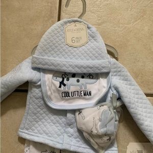 Kyle & Deena 6- piece, baby boy set. NWT